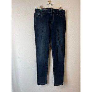 Laurie Felt QVC Silky Ankle Skinny Jeans with Vital Stretch Technology Sz M